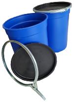 Varile Depósito de Agua Potable 300L Azul, Sin BPA, Rosca de latón de  3/4 integrada